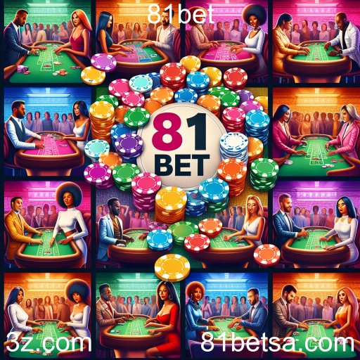 Descubra as Mesas de Jogos do 81bet